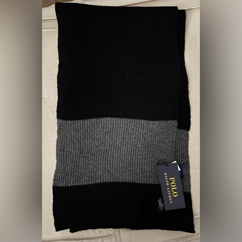 Polo by Ralph Lauren Two-Color Scarf